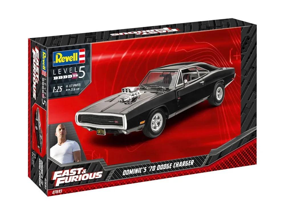 The Fast & Furious Model Kit Dominics 1970 Dodge Charger