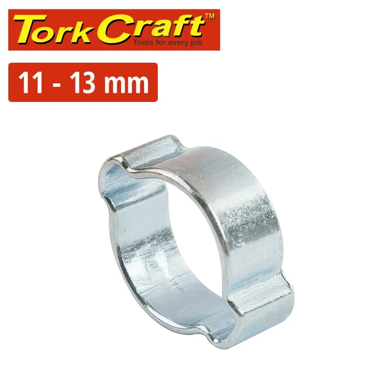 Tork Craft Tork Craft Double Ear Clamp C/Steel 11-13mm Ec11-13