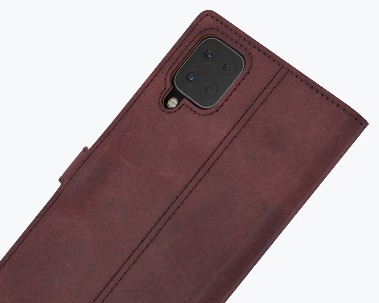 Vintage Leather Wallet - Samsung Galaxy A12