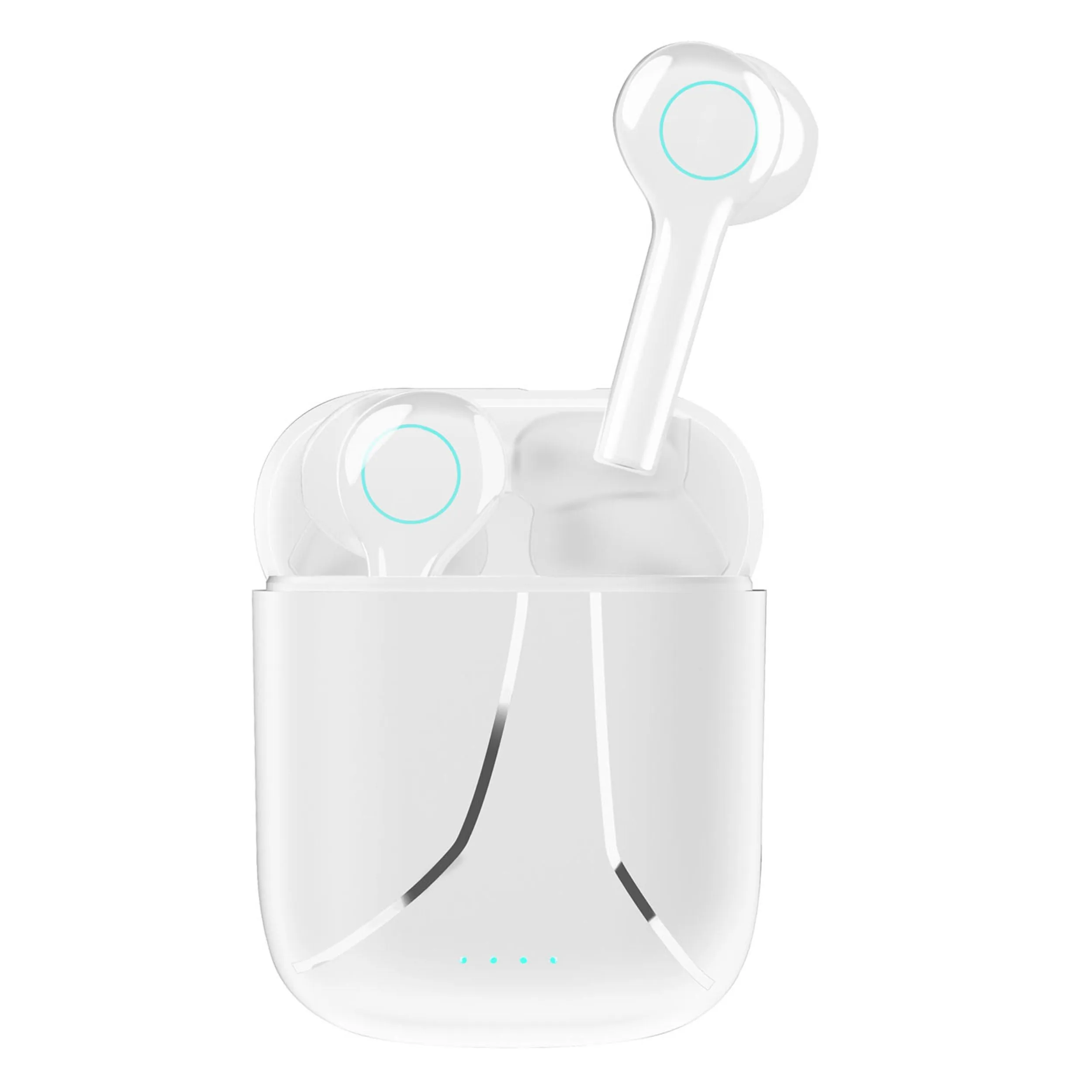 Waterproof Wireless 5.0 TWS Earbuds - 30Hrs Playtime - Magnetic Charging Case - Mic - Sport Running