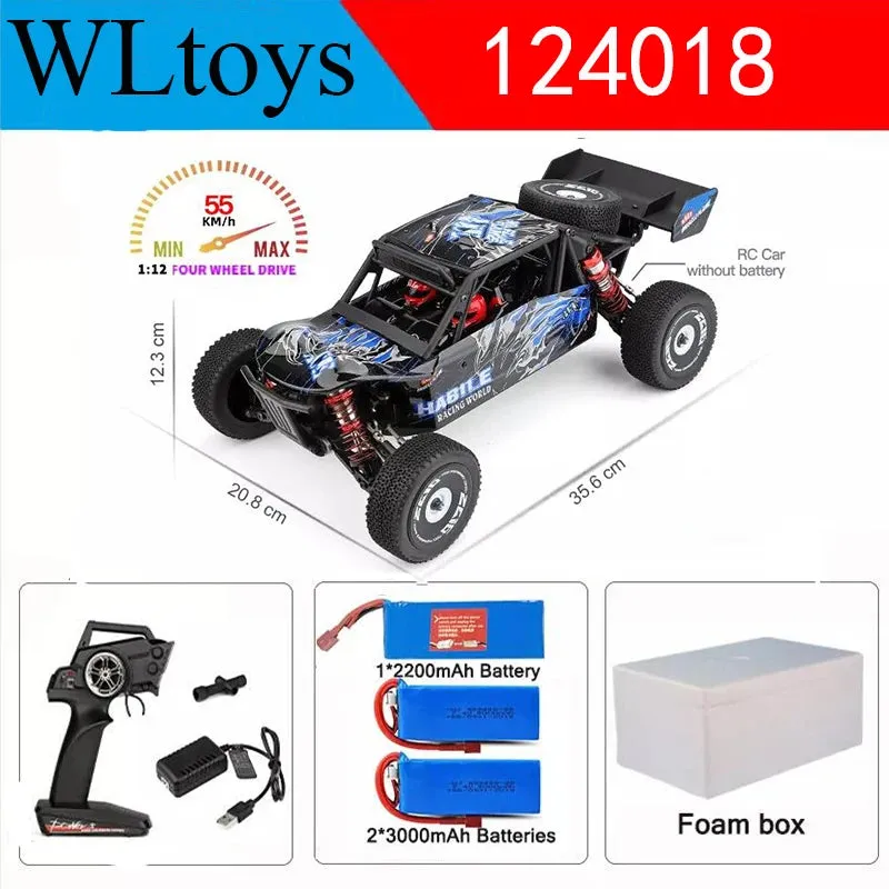 Wltoys Vortex V8 1/12 4WD Brushless RC Off-Road Racer