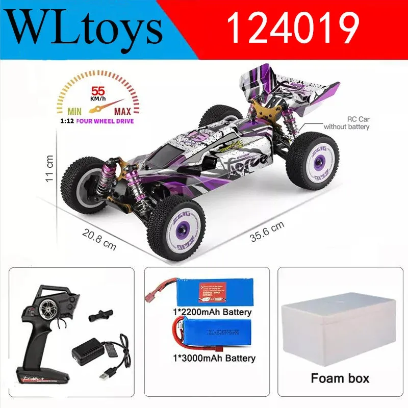 Wltoys Vortex V8 1/12 4WD Brushless RC Off-Road Racer