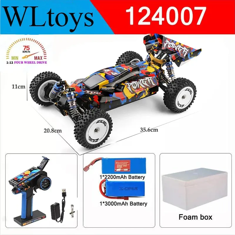 Wltoys Vortex V8 1/12 4WD Brushless RC Off-Road Racer