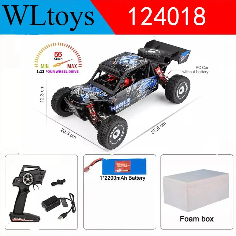 Wltoys Vortex V8 1/12 4WD Brushless RC Off-Road Racer