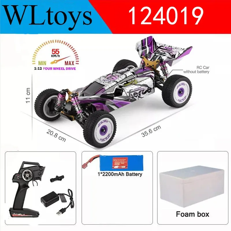 Wltoys Vortex V8 1/12 4WD Brushless RC Off-Road Racer