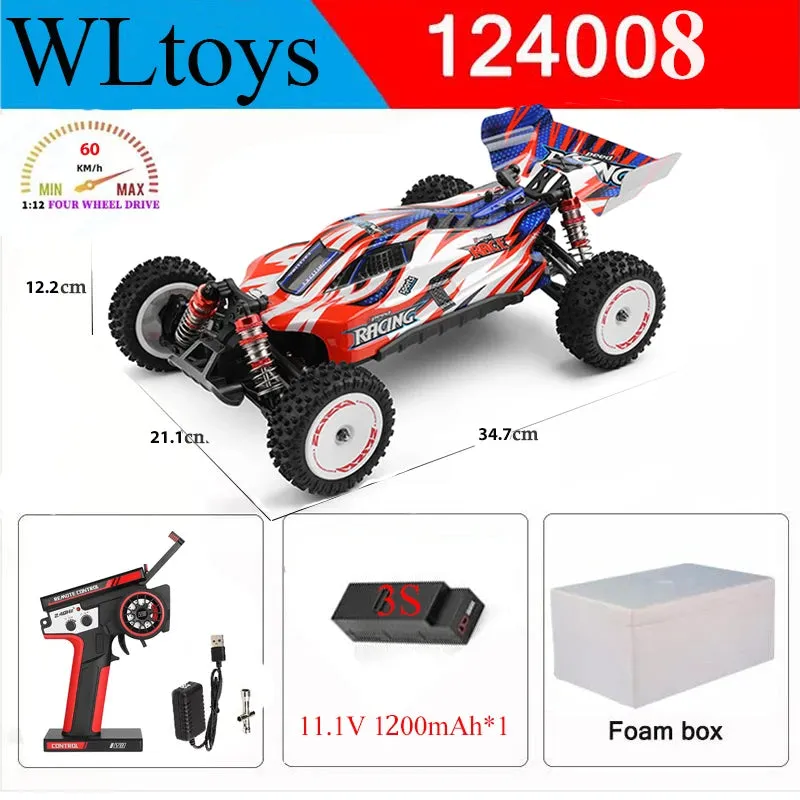 Wltoys Vortex V8 1/12 4WD Brushless RC Off-Road Racer