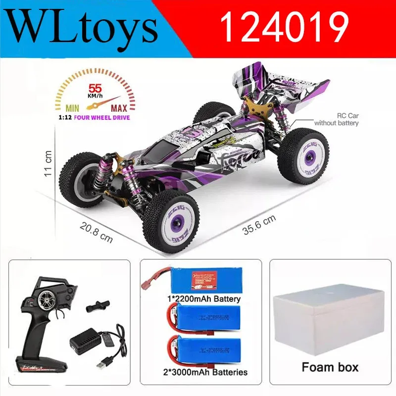 Wltoys Vortex V8 1/12 4WD Brushless RC Off-Road Racer