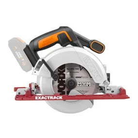 WORX EXACTRACK™ Circular Cordless Saw 165mm 20V | Tool Only