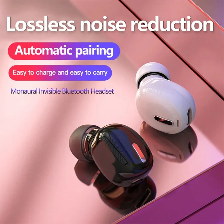 X9 Wireless Bluetooth 5.0 Mini In-Ear Unilateral Earphone(White)