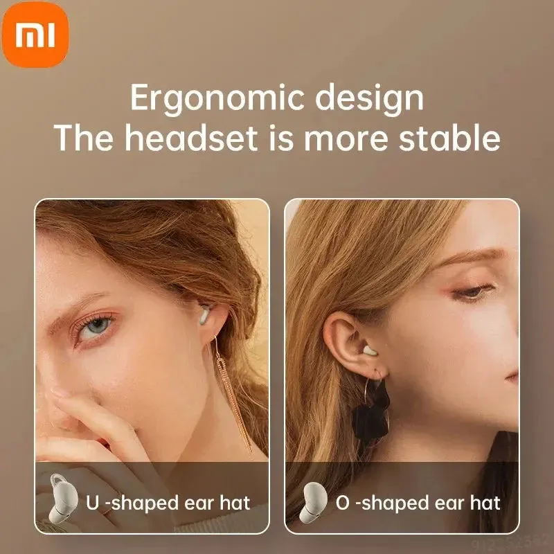 Xiaomi Bluetooth Headphones TWS Mini Invisible Sleep Earbud Noise Canceling Headphones with Microphone Wireless Headphones