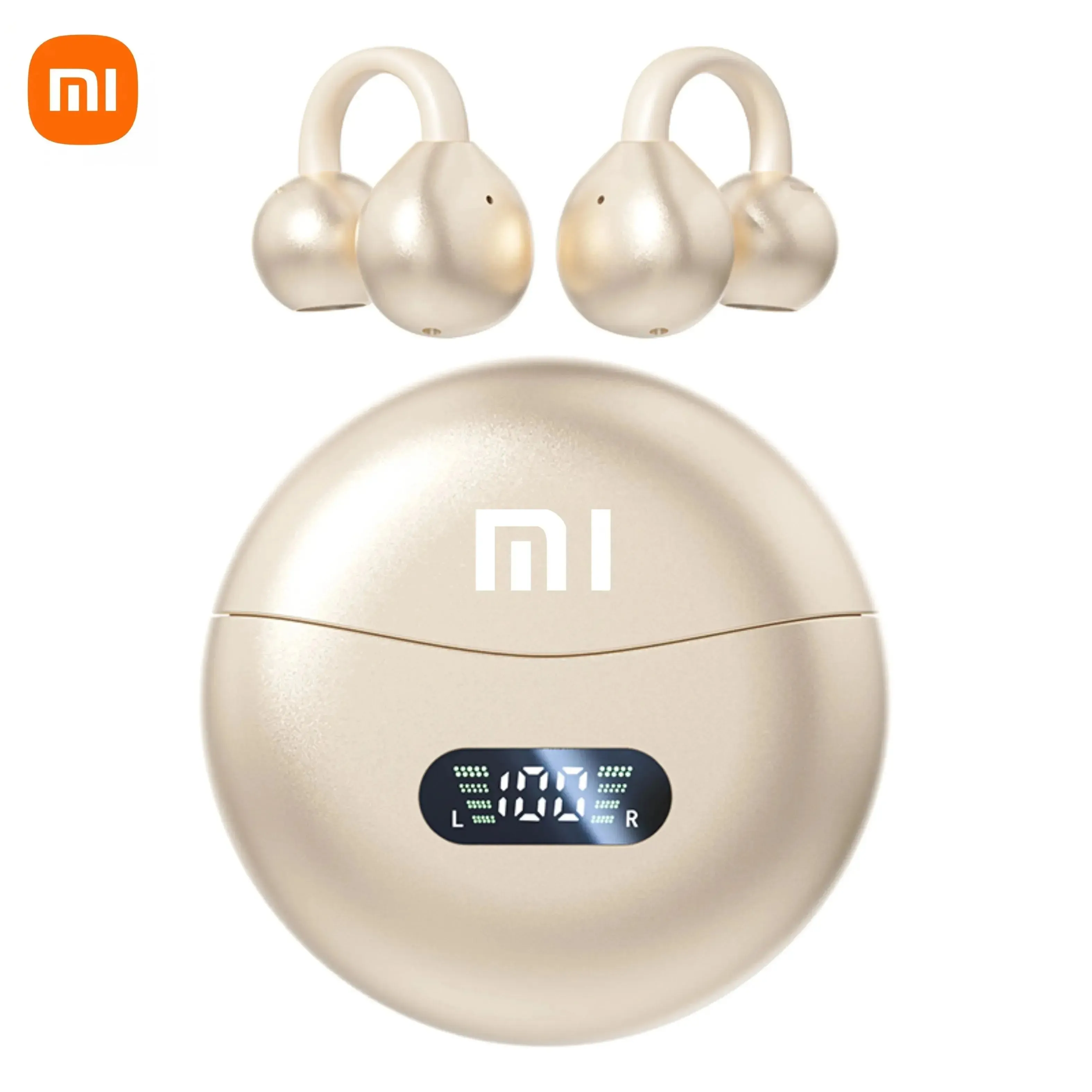 Xiaomi M79 Clip-on Earbuds Led Bluetooth 5.4 360° Clip-on Sports Wireless Earphones Ultra-Long Battery Life Not In-ear Ear Hook