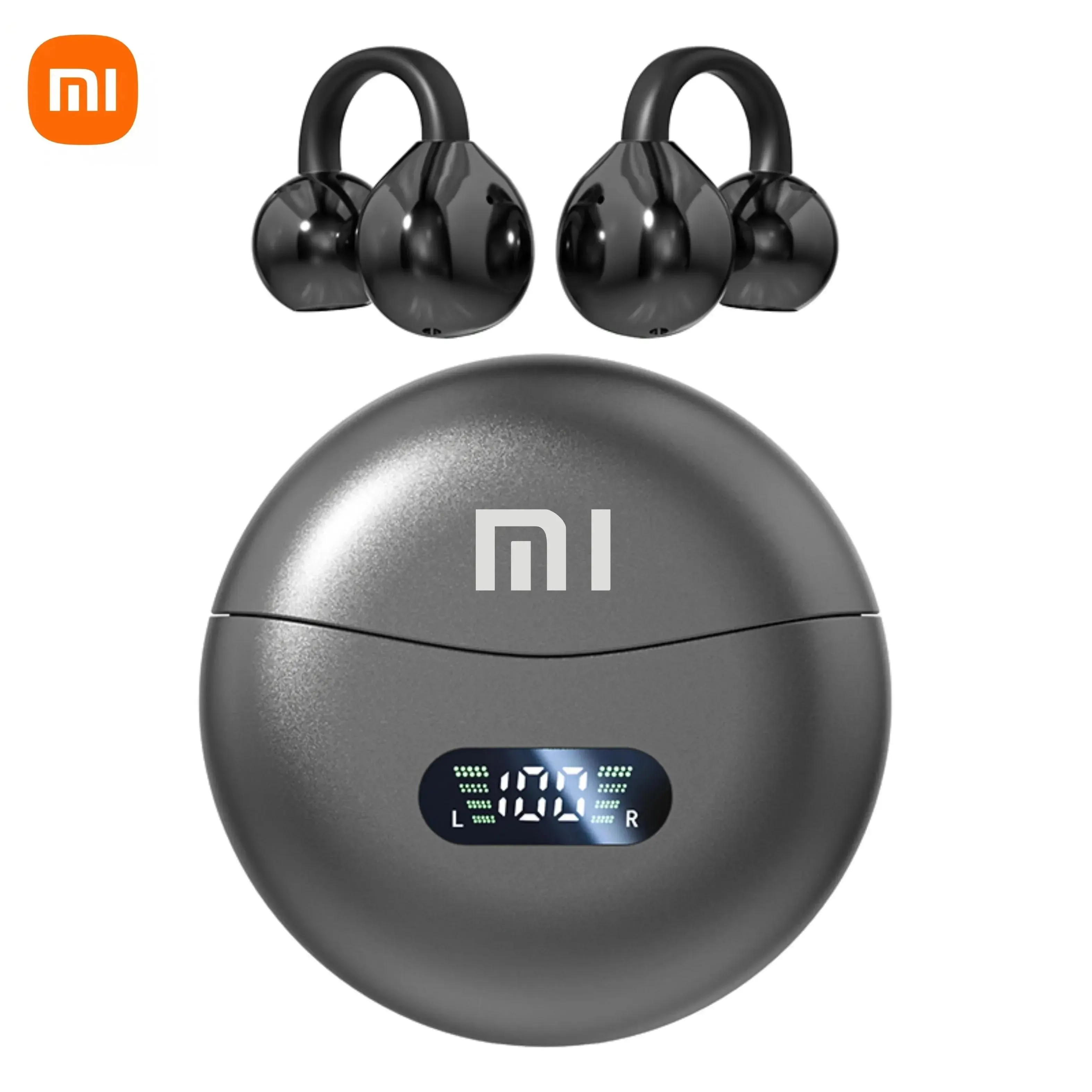 Xiaomi M79 Clip-on Earbuds Led Bluetooth 5.4 360° Clip-on Sports Wireless Earphones Ultra-Long Battery Life Not In-ear Ear Hook