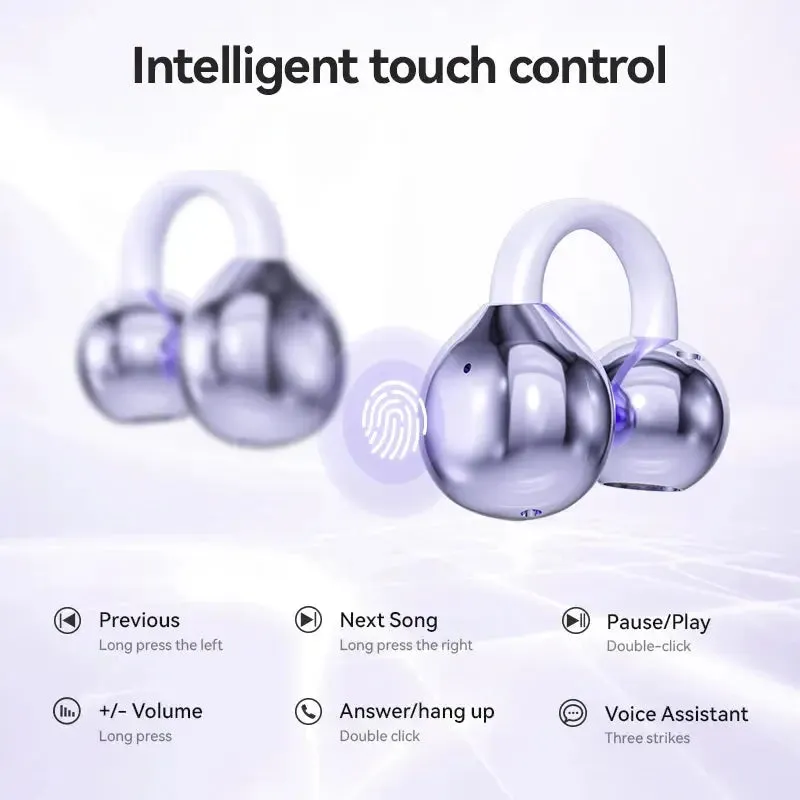 Xiaomi M79 Clip-on Earbuds Led Bluetooth 5.4 360° Clip-on Sports Wireless Earphones Ultra-Long Battery Life Not In-ear Ear Hook